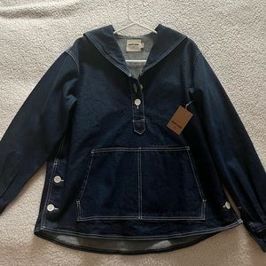 Rudy Jude NWT indigo size small sailor jacket